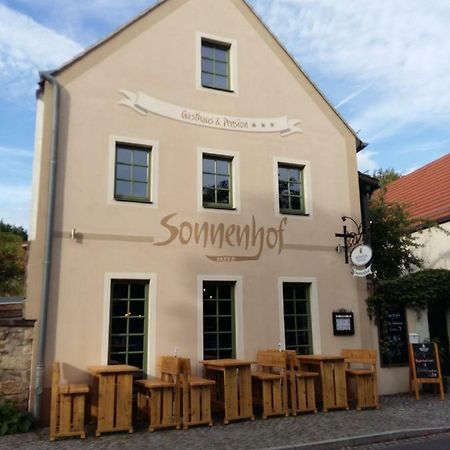 Wirtshaus Sonnenhof Hotel Radebeul Buitenkant foto